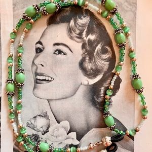 Artisan glasses lanyard 🖤